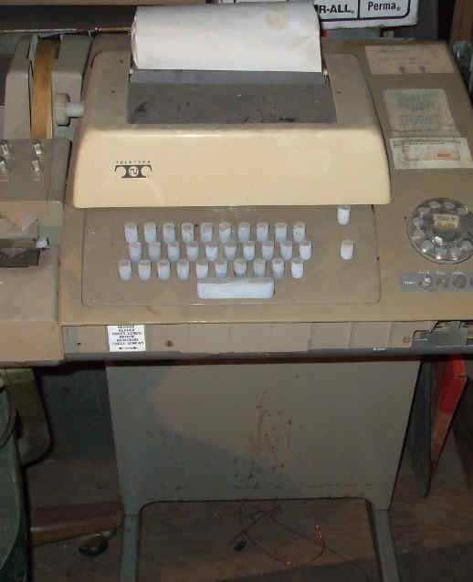 Old Teletype Terminal