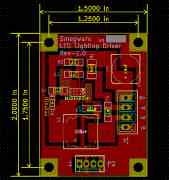 MAX16832 PCB top layer