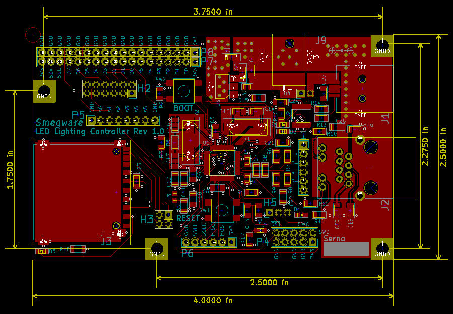 W7500P PCB Top Layer.