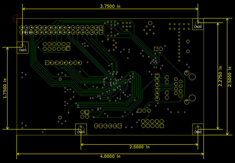 W7500P PCB Bottom Layer.