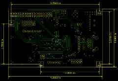 W7500P PCB bottom layer