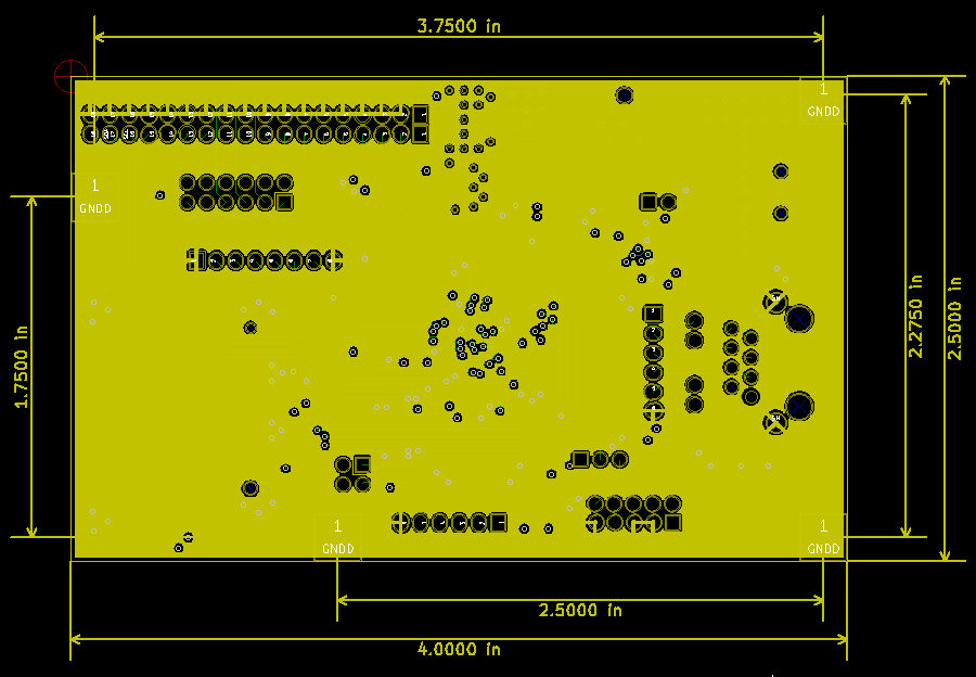 W7500P PCB Inner Ground Plane.