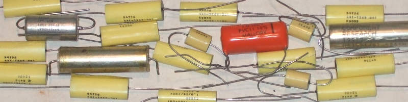 Metalized plastic capacitors
